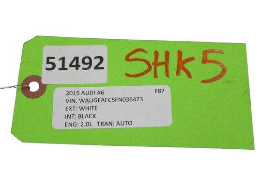 12-18 Audi A6 Quattro Front Left Driver Side Strut Shock Spring Assembly Oem