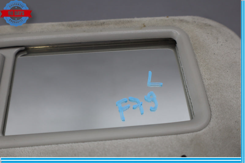 Load image into Gallery viewer, 07-09 Lexus LS460 LS460L Front Left Drive Side Sunvisor Sun Visor Gray Oem
