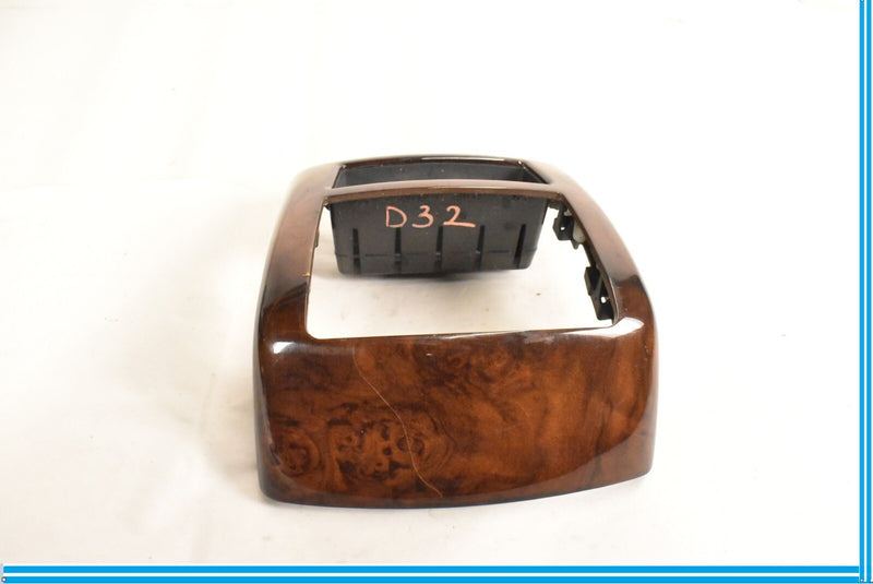 Load image into Gallery viewer, 07-13 Mercedes W221 S400 S63 Center Console Rear AC Control Trim Bezel Wood OEM 
