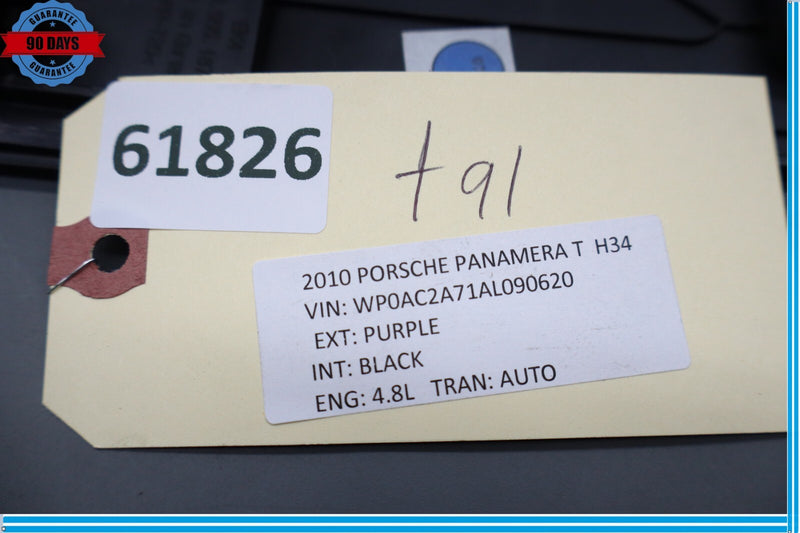 Load image into Gallery viewer, 10-16 Porsche Panamera Rear Left Side C Pillar Upper Quarter Trim Cover Oem

