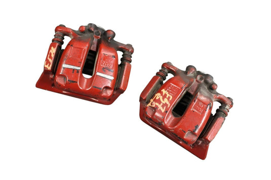 06-12 Bentley Continental Rear Left & Right Side Brake Calipers Set Oem