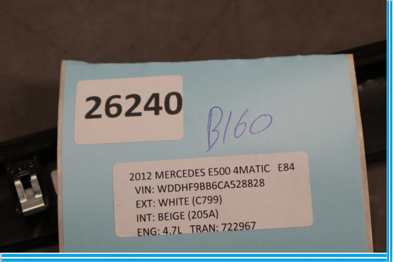 Load image into Gallery viewer, 10-16 Mercedes E350 E500 Left Side Center Console Trim Strip Wood Oem
