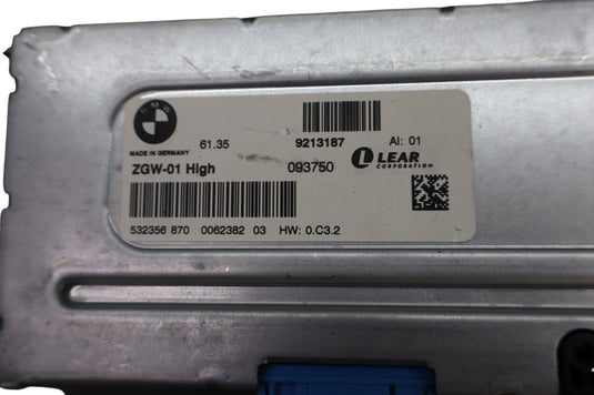 10-19 BMW F10 535i 740i 640i Central Gateway Control Module 61359243210 Oem