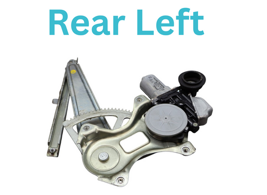 07-17 Lexus LS460 Rear Left Driver Side Door Window Motor Regulator Oem