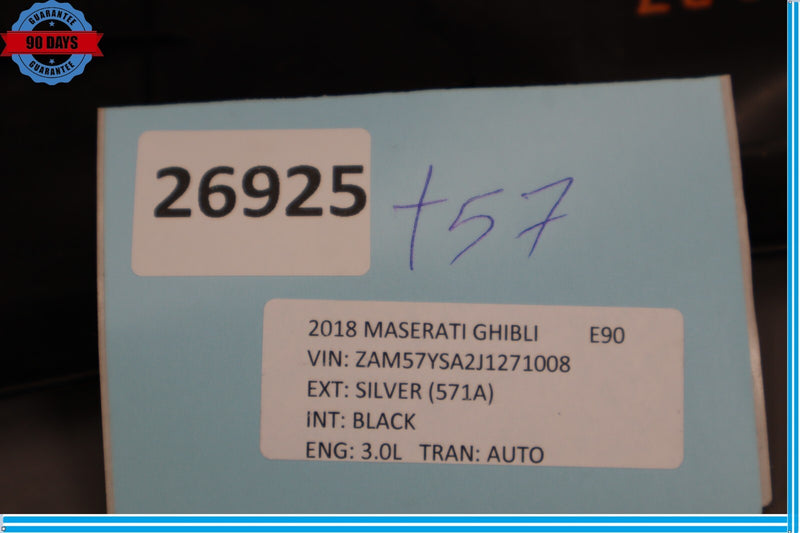 Load image into Gallery viewer, 17-21 Maserati Ghibli Front Left Driver Side Seat Switch Cover Trim Oem
