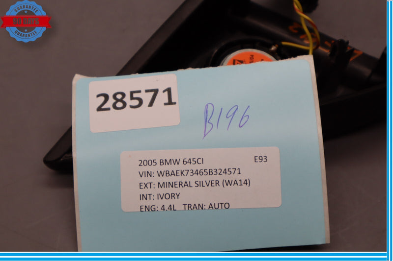 Load image into Gallery viewer, 04-10 BMW 645Ci 650i Front Left Door Corner Logic 7 Tweeter Speaker Oem
