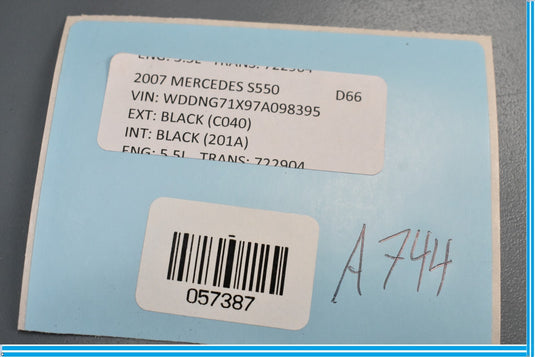 07-13 Mercedes W221 S350 S550 Center Dash Air AC A/C Heater Vent 2218300954 OEM