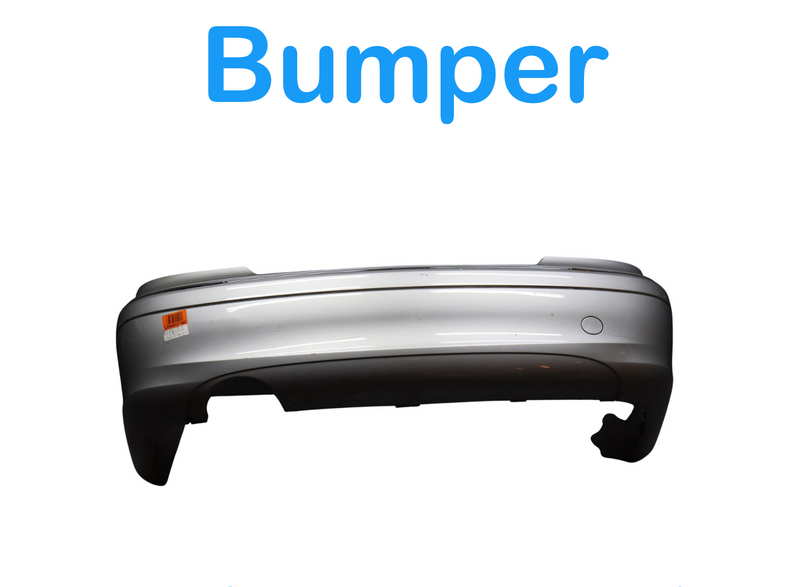 Load image into Gallery viewer, 03-09 Mercedes W209 CLK320 CLK350 CLK500 Base Rear Bumper Cover OEM
