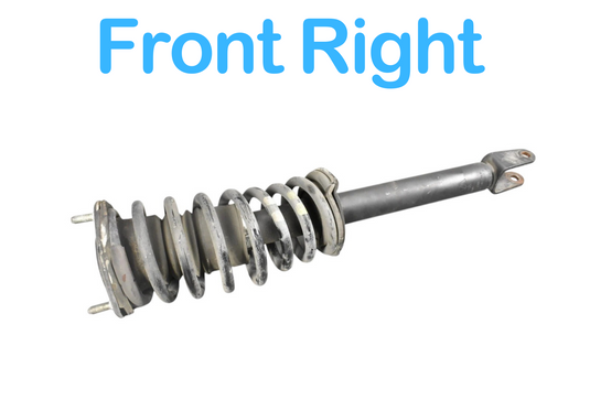 2007 - 2012 LEXUS LS460 RWD FRONT RIGHT SHOCK ABSORBER STRUT & COIL SPRING OEM