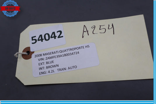 03-13 Maserati Quattroporte M139 Interior Center Rear View Mirror Oem