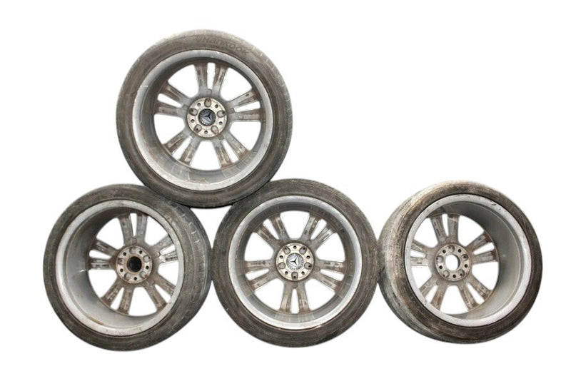 Load image into Gallery viewer, 14-17 Mercedes C207 E Class 18" 8.5jx18 5 Twin Spoke Rear Wheel Rim Set of 4 Oem
