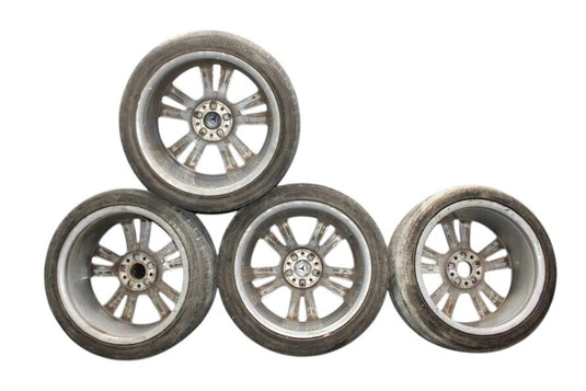 14-17 Mercedes C207 E Class 18" 8.5jx18 5 Twin Spoke Rear Wheel Rim Set of 4 Oem