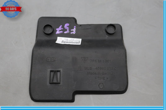 11-16 Porsche Cayenne Center Console Storage Bin Insert Mat Black Oem