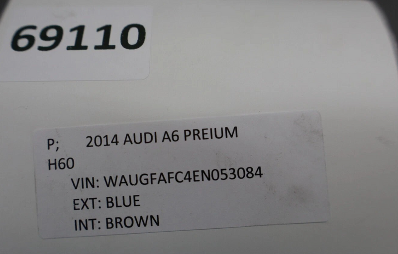 Load image into Gallery viewer, 12-18 Audi A6 Quattro Front Left Driver Side Fender Cover Assembly 4G0821101 Oem
