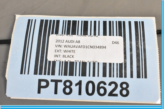 11-18 Audi A8 Rear Left Driver Side Door Window Blind Sun Shade Oem