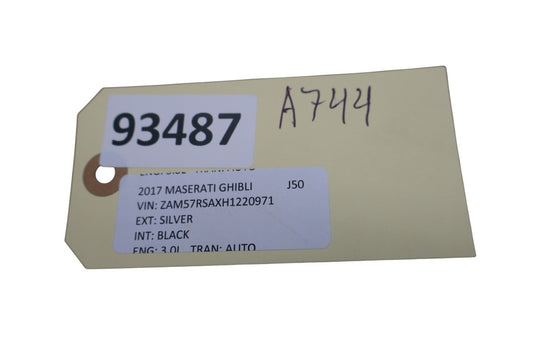 14-17 Maserati Ghibli Rear Right Side Door Molding Trim Panel Cover Oem
