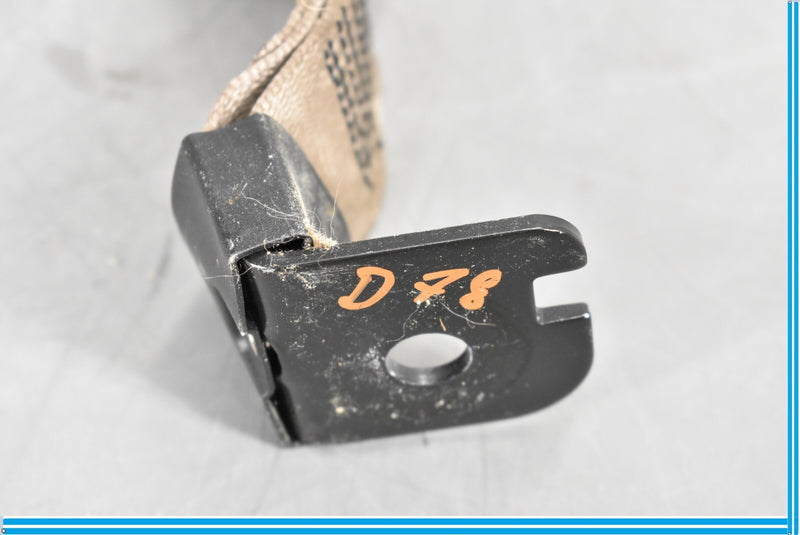 Load image into Gallery viewer, 04-09 Jaguar XJ8 XJR Rear Left Driver Side Seatbelt Seat Belt Buckle Tan Oem
