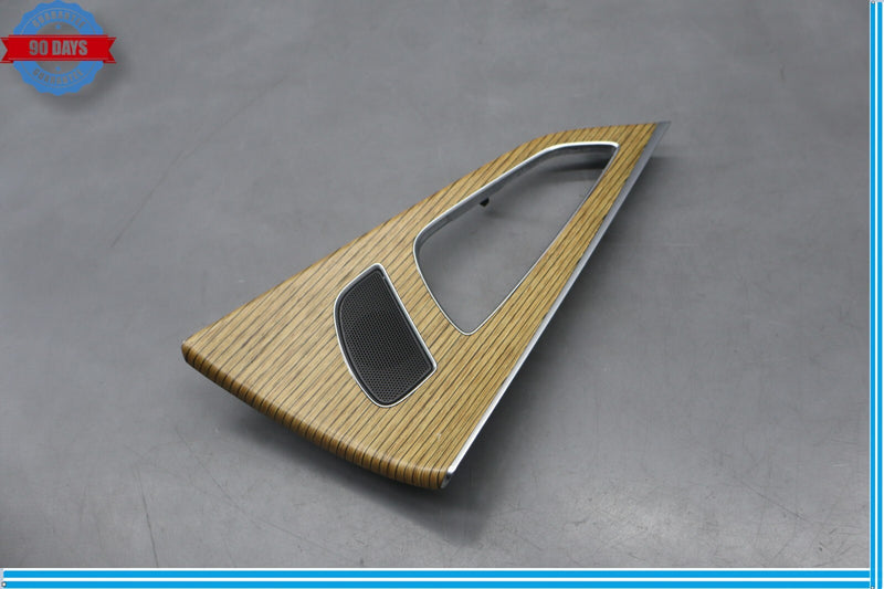 Load image into Gallery viewer, 12-15 Audi A7 Quattro Rear Left Driver Side Door Panel Insert Trim Wood Oem
