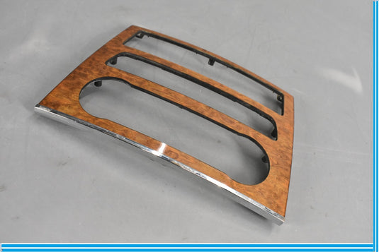 06-12 Mercedes W164 GL450 Front Center Console Control Trim Bezel Wood Oem