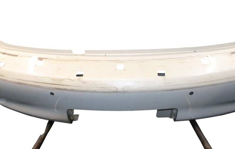 Load image into Gallery viewer, 15-17 Infiniti QX80 Rear Bumper Cover Assy W/ PDC Sensor Holes White (QAB) Oem
