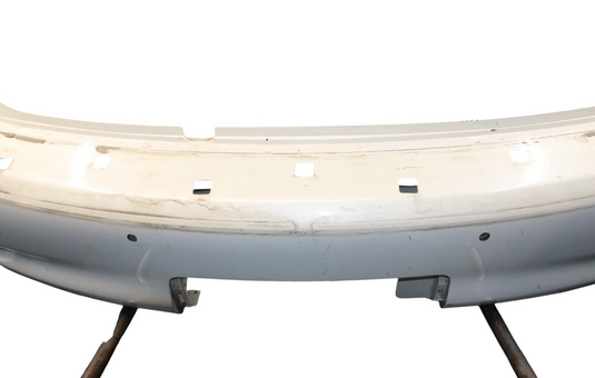 15-17 Infiniti QX80 Rear Bumper Cover Assy W/ PDC Sensor Holes White (QAB) Oem