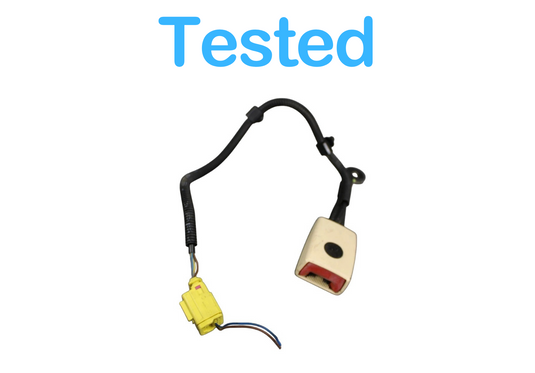 06-13 Bentley Continental Front Left Driver Side Seat Belt Seatbelt Buckle Oem