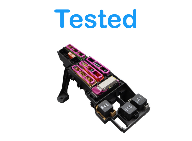 Load image into Gallery viewer, 12-18 Audi A6 A7 S6 Rear Trunk Fuse Relay Junction Box 4G0971845A Oem
