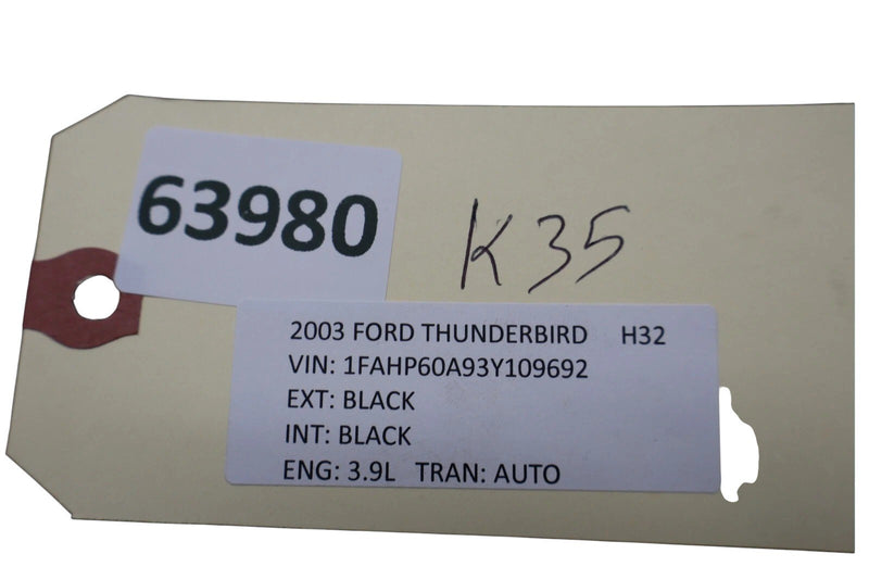 Load image into Gallery viewer, 02-05 Ford Thunderbird Left Side Door Panel Speaker Cover Trim 3W6Z18979AAA OEM
