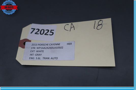 03-18 Porsche Cayenne 958 Rear Left Or Right Side Upper Forward Control Arm Oem
