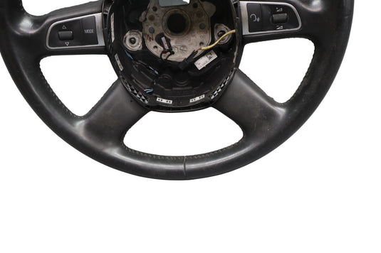 07-11 Audi Q7 4L Steering Wheel 4 Four Spoke Leather 4E0419091 Oem