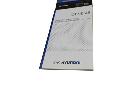 2015 Hyundai Genesis User Owner Manual Guide Book W/ Case Black Oem