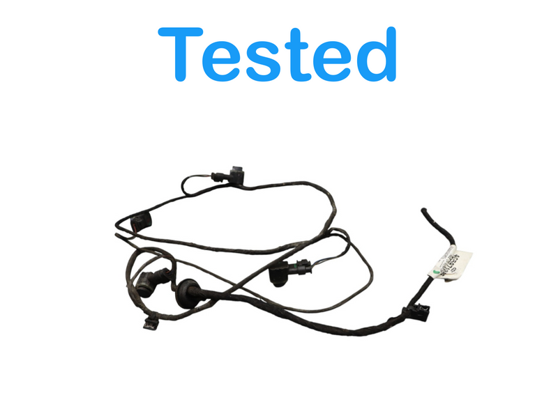 Load image into Gallery viewer, 12-18 Audi A6 A7 S6 Rear Bumper PDC Parking Distance Sensor Wiring 4G5971085 Oem
