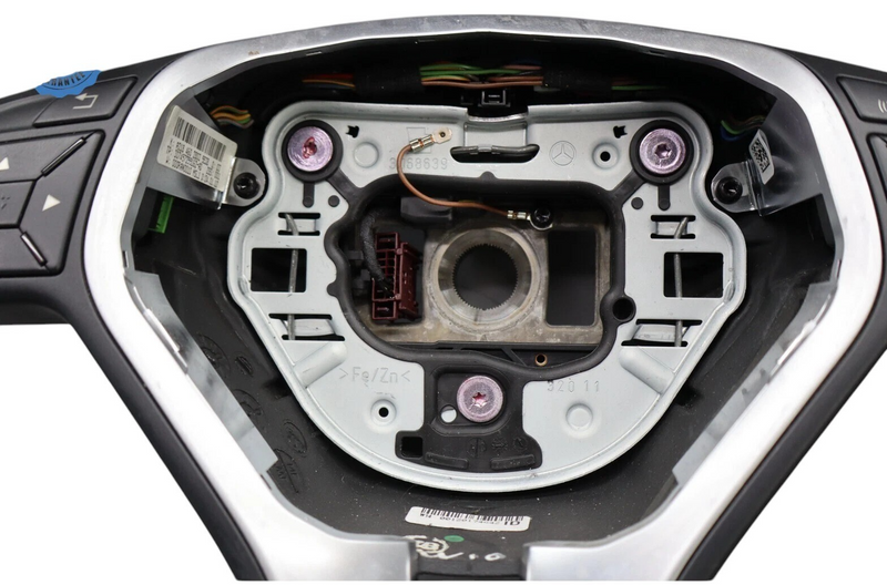 Load image into Gallery viewer, 12-18 Mercedes W204 C300 SLK250 CLS550 AMG Steering Wheel Flat Bottom Black Oem
