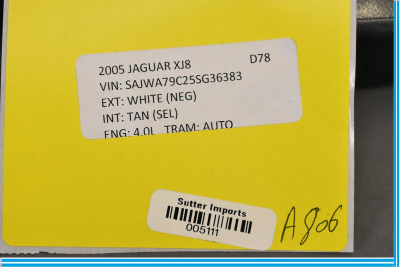 Load image into Gallery viewer, 04-09 Jaguar XJ8 XJR Rear Right Passenger Side Door Window Switch W/Ash Tray Oem
