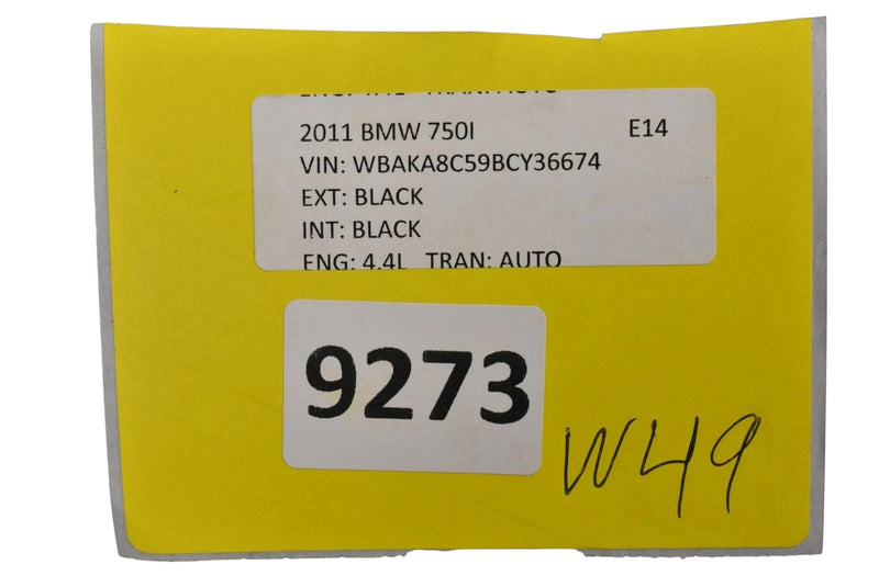 Load image into Gallery viewer, 09-15 BMW 750i 750Li Rear Left Side Door Window Regulator Motor 51357182615 Oem
