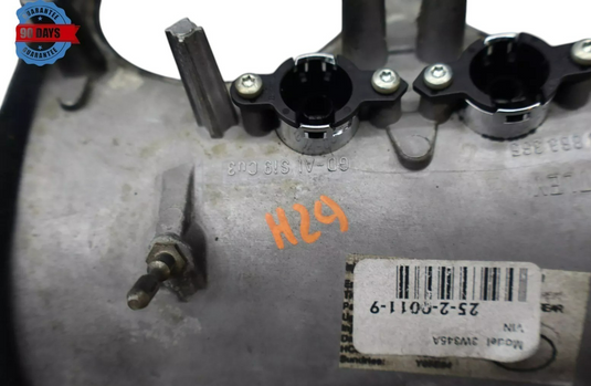 03-10 Bentley Continental GT Rear Center Console A/C Air Vent Trim Black Oem