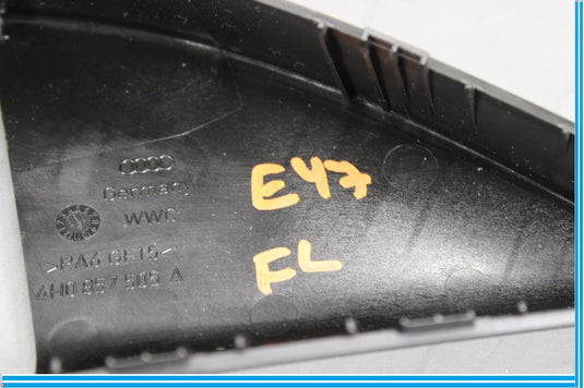 11-18 Audi A8 Quattro Front Left Driver Side Wing Mirror Trim Cover Oem