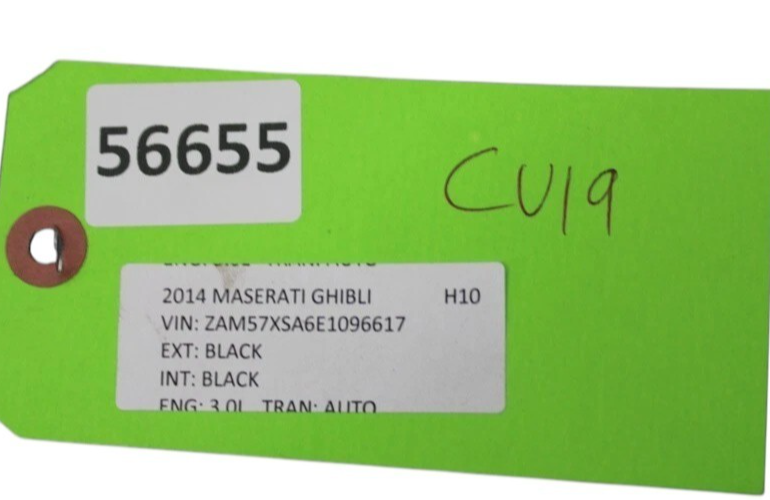 Load image into Gallery viewer, 14-17 Maserati Ghibli Front Left Driver Side Top Upper Seat Cushion Black Oem
