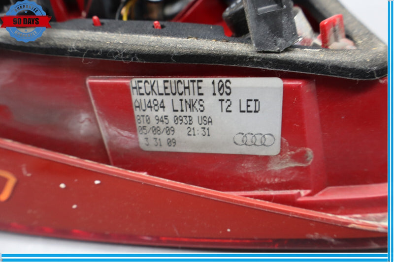 Load image into Gallery viewer, 08-12 Audi A5 A5 Quattro S5 Rear Left Driver Side Inner Tail Light Lamp Oem
