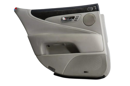 07-09 Lexus LS460 Rear Left Driver Side Interior Door Panel Trim 6764050881 Oem