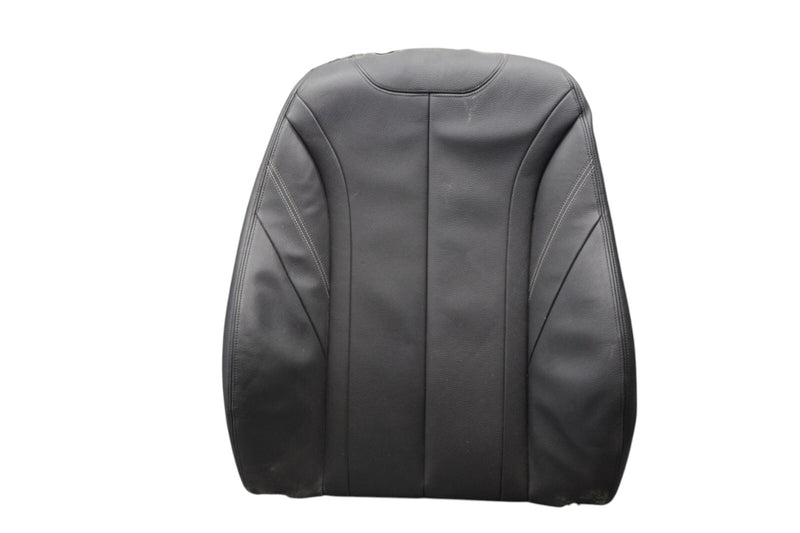 Load image into Gallery viewer, 14-16 BMW 428i Front Right Passenger Side Upper Seat Cover Cushion Black Oem

