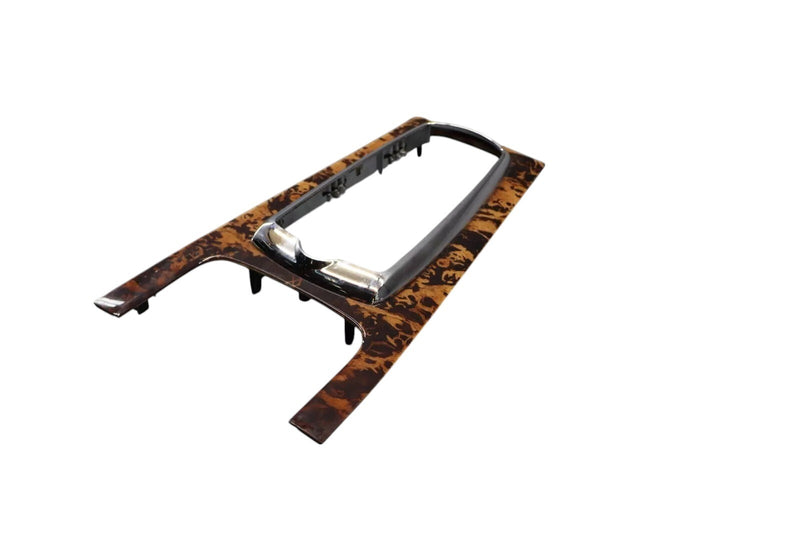 Load image into Gallery viewer, 10-15 Jaguar X150 XK XKR Center Console Shifter Bezel Trim Wood Grain Oem
