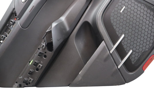 11-18 Porsche Cayenne Rear Left Driver Side Interior Door Trim Panel Black Oem