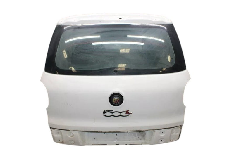 Load image into Gallery viewer, 14-20 Fiat 500L Rear Tailgate Liftgate Shell Cover Panel Silver 68674557AA Oem
