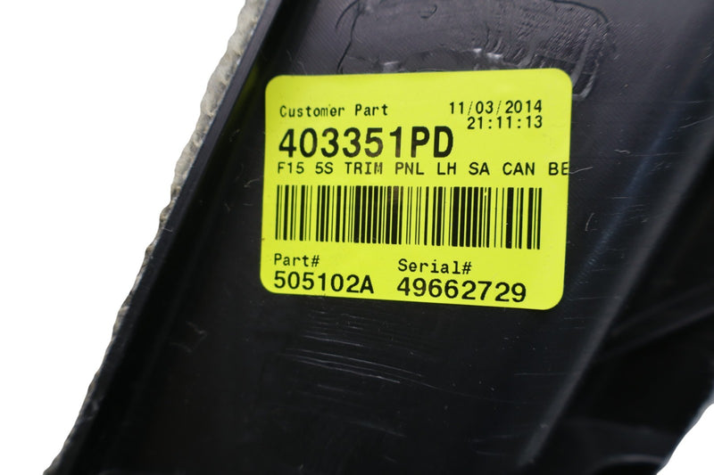 Load image into Gallery viewer, 14-18 BMW X5 F15 Rear Trunk Left Driver Side Quarter Panel Trim Cover Oem
