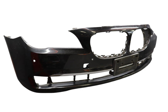 09-12 BMW 740i 750Li F01 Front Lower Bumper Shell Cover Penal Assembly Black OEM