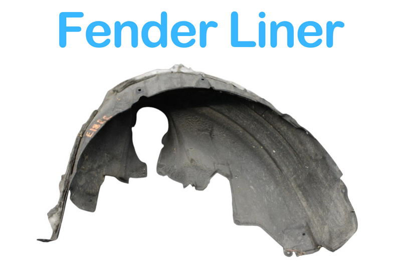 Load image into Gallery viewer, 07-12 Lexus LS460 Rear Right Passenger Side Fender Liner Splash Guard OEM
