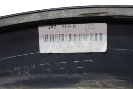 14-17 Mercedes B Electric Rear Right Passenger Side Wheel Arch Molding Oem