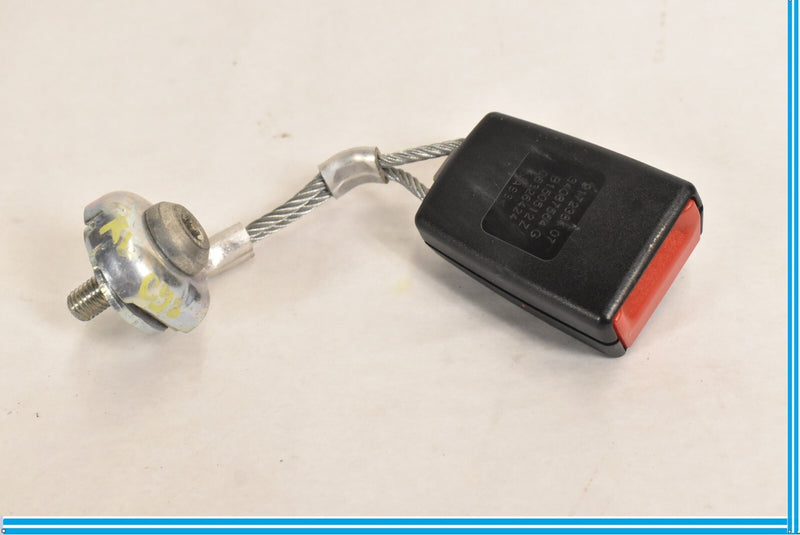 Load image into Gallery viewer, 11-16 BMW 528i 535i 550i F10 Rear Left Driver Seat Belt Buckle Black 9172380 Oem
