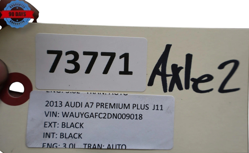 Load image into Gallery viewer, 11-15 Audi Q7 A7 Quattro Front Right Side CV Axle Drive Shaft Assembly Oem
